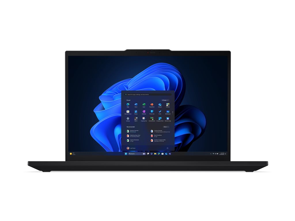 Lenovo ThinkPad T16 Gen 4 21QE - 180°-Scharnierdesign - Intel Core Ultra 5 225U / 1.5 GHz - Win 11 Pro - Intel Graphics - 32 GB RAM - 1 TB SSD TCG Opal Encryption 2, NVMe - 40.6 cm (16") IPS 1920 x 1200 - Wi-Fi 6E, Bluetooth - Schwarz - kbd: Deutsch