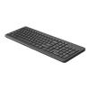 HP 225 - Tastatur - 2,5-Zonen-Layout - kabellos - 2.4 GHz - QWERTY - Englisch - Schwarz