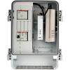 AXIS T98A18-VE Media Converter Cabinet A - Medienkonverter - 1GbE - 10Base-T, 100Base-TX, 1000Base-X, 100Base-X - 2 Anschlüsse - RJ-45 / SFP (mini-GBIC) - für AXIS Q6318-LE 50 Hz