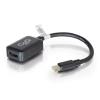 C2G Mini DisplayPort to HDMI Adapter - Mini DP to HDMI Adapter - DisplayPort 1.2 - Black - M / F - Videoadapter - Mini DisplayPort männlich zu HDMI weiblich - 20.3 cm - abgeschirmt - Schwarz