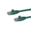 StarTech.com 2m Cat6 Gigabit Snagless Patchkabel - RJ45 UTP Netzwerkkabel mit Schutzmanschette - Cat 6 Kabel - Grün - Patch-Kabel - RJ-45 (M) zu RJ-45 (M) - 2 m - UTP - CAT 6 - ohne Haken - grün
