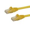 StarTech.com 3m Cat6 Gigabit Snagless Patchkabel - RJ45 UTP Netzwerkkabel mit Schutzmanschette - Cat 6 Kabel - Gelb - Patch-Kabel - RJ-45 (M) zu RJ-45 (M) - 3 m - UTP - CAT 6 - ohne Haken - Gelb