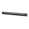 Eaton Tripp Lite Series 24-Port Cat6 Cat5 Patch Panel Rackmount 110 Punch Down RJ45 Ethernet 1URM - Patch Panel - CAT 6 - 1U - 48.3 cm (19") - 24 Ports
