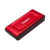 Kingston XS1000 - SSD - 2 TB - extern (tragbar) - USB 3.2 Gen 2 (USB-C Steckverbinder) - Rot