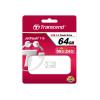 Transcend JetFlash 710 - USB-Flash-Laufwerk - 64 GB - USB 3.1 - Silber