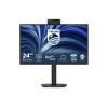 Philips 24B2N3200JH - 24 Zoll Full HD Monitor, höhenverstellbar, Webcam, Lautsprecher (1920x1080, 120Hz. HDMI, DP, Usb Hub) schwarz