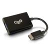 C2G HDMI to DVI-D Adapter - HDMI to Single Link DVI-D Converter - M / F - Videokonverter - HDMI - DVI - Schwarz