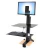97-845 / SINGLE MONITOR TALL USER ACCESSORY