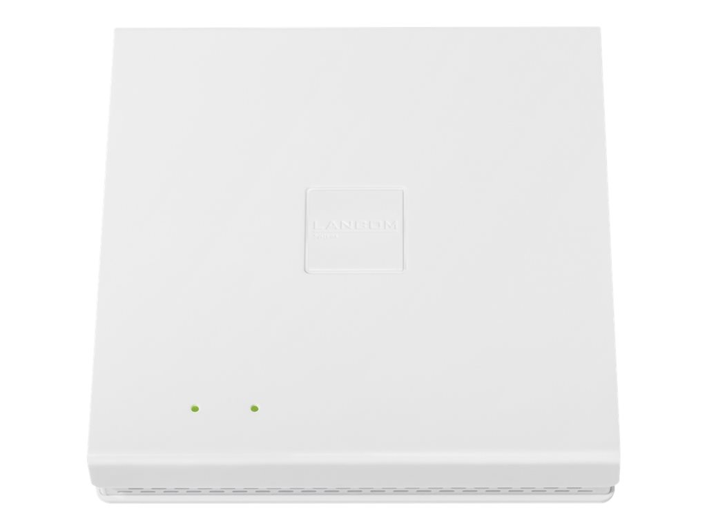 Dual Radio Wi-Fi 6 (802.11ax) Access Point für bis zu 1,7 Gbit / s, paralleler Betrieb in 2,4 GHz und 5 GHz, 2x2 MU-MIMO, OFMDA, USB, BLE 5.1, 1x1GE, PoE 802.3at, WPA3, IEEE 802.1X, Multi-SSID, VLAN, interne Antennen, inkl. Netzteil