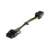 StarTech.com PCI Express 6 Pin auf 8 Pin Adapterkabel - Schwarz - Netzteil - 6-poliges PCIe Power (W) zu 8-poliger PCIe Power (M) - 15.5 cm - Gelb - für P / N: ATX2POWER430, ATX2POWER530