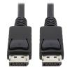 Eaton Tripp Lite Series DisplayPort Cable with Latching Connectors, 4K 60 Hz (M / M), Black, 6 ft. (1.83 m) - DisplayPort-Kabel - DisplayPort (M) zu DisplayPort (M) - 1.8 m - Schwarz