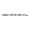 Eaton Tripp Lite Series USB-C Dock, Dual Display - 4K 60 Hz HDMI, USB 3.2 Gen 1, USB-A Hub, Memory Card, 100W PD Charging, Gray - Dockingstation - USB-C - 2 x HDMI