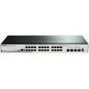 D-Link DGS 1510-28X - Switch - L3 - Smart - 24 x 10 / 100 / 1000 + 4 x 10 Gigabit SFP+ - Desktop, an Rack montierbar