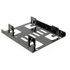 Delock - Laufwerksschachtadapter - 3.5" to 2 x 2.5" (8,9 cm bis 2 x 6,4 cm)