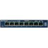 Switch / ProSafe / 8x10 / 100 / 1000TX / externes Netzteil