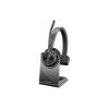 Poly Voyager 4310 - Headset - On-Ear - Bluetooth - kabellos, kabelgebunden - USB-A - Schwarz - Zertifiziert für Microsoft Teams - Replaces Poly SKU 218471-02