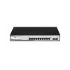 D-Link DGS 1210-10 - Switch - Smart - 8 x 10 / 100 / 1000 + 2 x Gigabit SFP - Desktop, an Rack montierbar