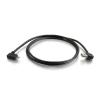 C2G USB 2.0 A Right Angle to Micro-USB B Right Angle Cable - USB-Kabel - Micro-USB Typ B (M) zu USB (M) - 2 m - 90°-Stecker, right-angled connector - Schwarz