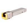 HPE Aruba Cat5e - SFP (Mini-GBIC)-Transceiver-Modul - 1GbE - 1000Base-T - RJ-45 - bis zu 100 m - TAA-konform - für HPE Aruba 2930F 8G, 2930M 24, 2930M 40, 2930M 48, 3810M 48, 6200M 24, CX 6405 v2, 8360