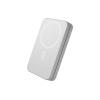 dbramante1928 re-charge - Induktive Power Bank - 3-in-1, Qi3 - 8000 mAh - 20 watt (USB-C) - auf Kabel: USB-C - weiß