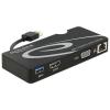 Delock - Dockingstation - USB - VGA, HDMI - 1GbE