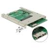 Delock Converter USB 3.0 > mSATA with 2.5? Frame - Speicher-Controller - mSATA - mSATA - Low-Profile - SATA 3Gb / s, USB 3.0