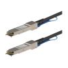 StarTech.com 1m HP JG326A kompatibel - QSFP+ Direktverbindungskabel - 40G QSFP+ Kabel - Passives Twinax Kabel - QSFP Kabel - 40GBase Direktanschlusskabel - QSFP+ eingerastet zu QSFP+ eingerastet - 1 m - twinaxial - SFF-8436 - passiv - Schwarz - für H