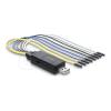 Delock - Serieller Adapter - USB - Seriell - Schwarz