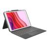 Logitech Combo Touch - Tastatur und Foliohülle - mit Trackpad - hintergrundbeleuchtet - Apple Smart connector - QWERTZ - Deutsch - Oxford Gray - für Apple 10.9-inch iPad (10. Generation)