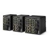 Cisco Industrial Ethernet 2000U Series - Switch - managed - 16 x 10 / 100 + 2 x Kombi-Gigabit-SFP - an DIN-Schiene montierbar - PoE+ - wiederhergestellt