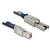 Delock - Externes SAS-Kabel - SAS 6Gbit / s - 4x Shielded Mini MultiLane SAS (SFF-8088), 26-polig (M) zu 36-polig 4x Shielded Mini MultiLane (M) - 2 m