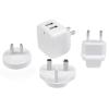 StarTech.com 2 Port USB Ladegerät / Netzteil - 2-fach Ladestecker 17 Watt / 3.4 Amp - Dual Reiseladegerät 110 / 220V - Weiß - Netzteil - 17 Watt - 3.4 A - 2 Ausgabeanschlussstellen (USB) - weiß - für P / N: USBLT1MWS, USBLT2MBR, USBLT2MW, USBLT30CMW, U