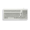 CHERRY G80-1800 - Tastatur - PS / 2, USB - Spanisch - Hellgrau