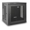 Eaton Tripp Lite Series 12U Wall Mount Rack Enclosure Server Cabinet Hinged Doors / Sides - Schrank Netzwerkschrank - geeignet für Wandmontage - Schwarz - 12U - 48.3 cm (19")