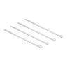 Delock - Kabelbinder - 10 cm - durchsichtig (Packung mit 100)