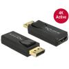Delock - Videoadapter - DisplayPort männlich zu HDMI weiblich - Schwarz
