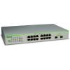 Allied Telesis AT GS950 / 16 WebSmart Switch - Switch - managed - 16 x 10 / 100 / 1000 + 2 x GBIC - Desktop