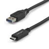 StarTech.com 1m USB 3.1 USB-C auf USB Kabel - USB 3.1 Anschlusskabel - USB-Kabel - 24 pin USB-C (M) zu USB Typ A (M) - USB 3.1 - 1 m - Schwarz - für P / N: DKM30CHDPD, DKM30CHDPDUE, HB31C2A2CME, HB31C3A1CME, PEXUSB312A1C1H, PEXUSB312A2C2V