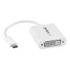 USB-C to DVI Adapter - 1920x1200 - White