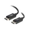 C2G 25ft Ultra High Definition DisplayPort Cable with Latches - 8K DisplayPort Cable - M / M - DisplayPort-Kabel - DisplayPort (M) zu DisplayPort (M) - 7.62 m - eingerastet - Schwarz