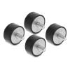 Delock - Vibration damper - 2 external threads - Schwarz (Packung mit 4)