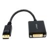 StarTech.com DisplayPort auf DVI Adapter - DP (Stecker) zu DVI-I (Buchse) Video -Konverter - maximale Auflösung 1920x1200 - DisplayPort-Adapter - DisplayPort (M) zu DVI-I (W) - 15.2 cm - Schwarz - für P / N: DK30C2DPEPUE, DK30C2DPPD, DK30C2DPPDUE, DK31