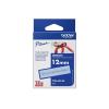 Brother TZe-RL34 - Seidig - Gold auf hellblau - Rolle (1,2 cm x 4 m) 1 Kassette(n) Band - für Brother PT-D210, D600, H110, P-Touch PT-1005, D200, D450, D800, E550, H110, P300, P900