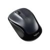Logitech M325s - Maus - rechts- und linkshändig - optisch - 5 Tasten - kabellos - 2.4 GHz - kabelloser Empfänger (USB) - Dunkelgrau
