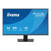 iiyama ProLite X2491H-B1 - LED-Monitor - 61 cm (24") (23.8" sichtbar) - 1920 x 1080 Full HD (1080p) @ 120 Hz - IPS - 350 cd / m² - 1500:1 - 1 ms - HDMI, DisplayPort - Schwarz, Matte