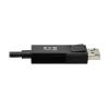 Eaton Tripp Lite Series USB C to DisplayPort Adapter Cable USB 3.1 Gen 1 Locking 4K USB Type-C to DP, USB C to DP, 3ft - DisplayPort-Kabel - 24 pin USB-C (M) umkehrbar zu DisplayPort (M) Verriegelung - USB 3.1 Gen 1 / Thunderbolt 3 / DisplayPort 1.2