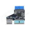 Delock - USB-Adapter - 20-poliger USB Typ E, 20 pin (W) zu 20 pin (M) - up to 5 Gbps data transfer rate