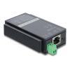 Delock - Serieller Adapter - RS-422 / 485 - RS-422 / 485 x 1 + 10 / 100 Ethernet x 1 - Schwarz