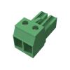 Axis TU6012 - Klemmblock-Steckverbinder - 2-polige Klemmleiste männlich - 7,62 mm Rastermaß (Packung mit 5)