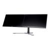 DS1002D-B1 / Dual-Monitor Tischhalterungmit Standfuß für Displays von 10-30", VESA 75 x 75 mm oder 100 x 100 mm, Traglast 10 Kg
